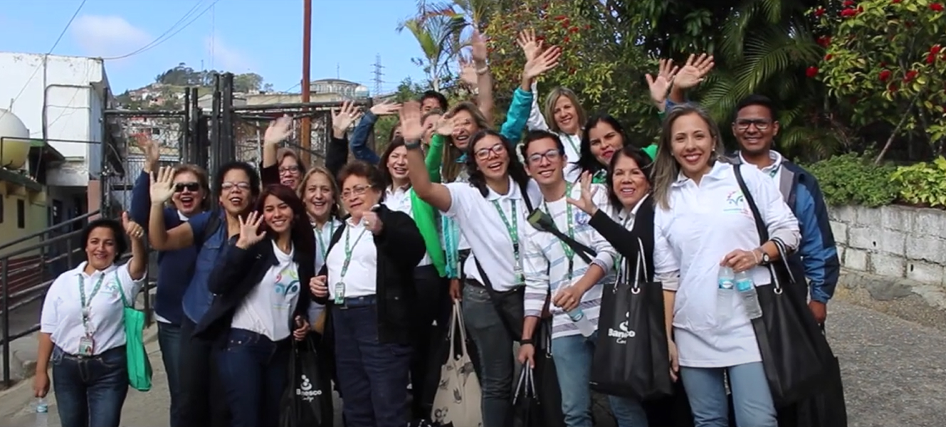 Video | Voluntarios de Banesco apoyan a los alumnos de Fe y Alegría