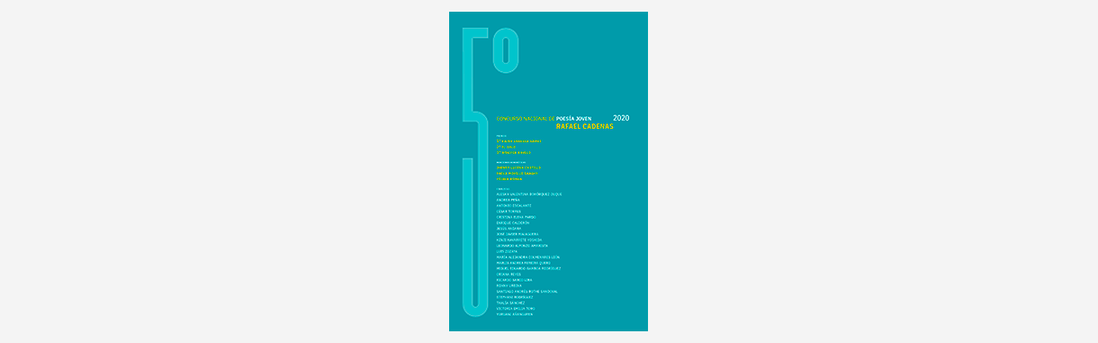 5º Concurso Nacional de Poesía Joven Rafael Cadenas 2020