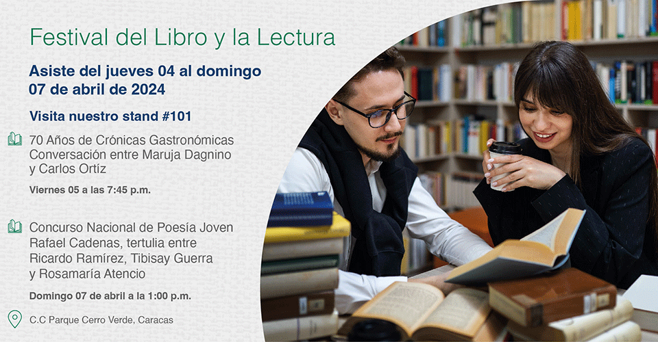 Biblioteca Digital Banesco estará presente en festival del libro y la lectura en Caracas