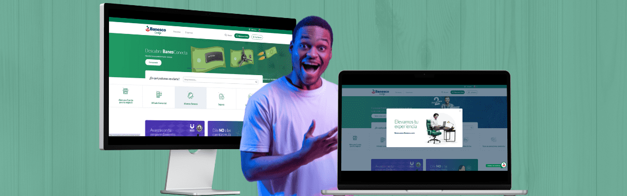Banesco eleva la experiencia del cliente con su nueva web