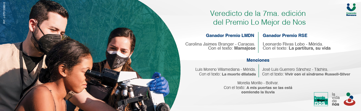 Banesco y La Vida de Nos anuncian el veredicto del Premio Lo Mejor de Nos 