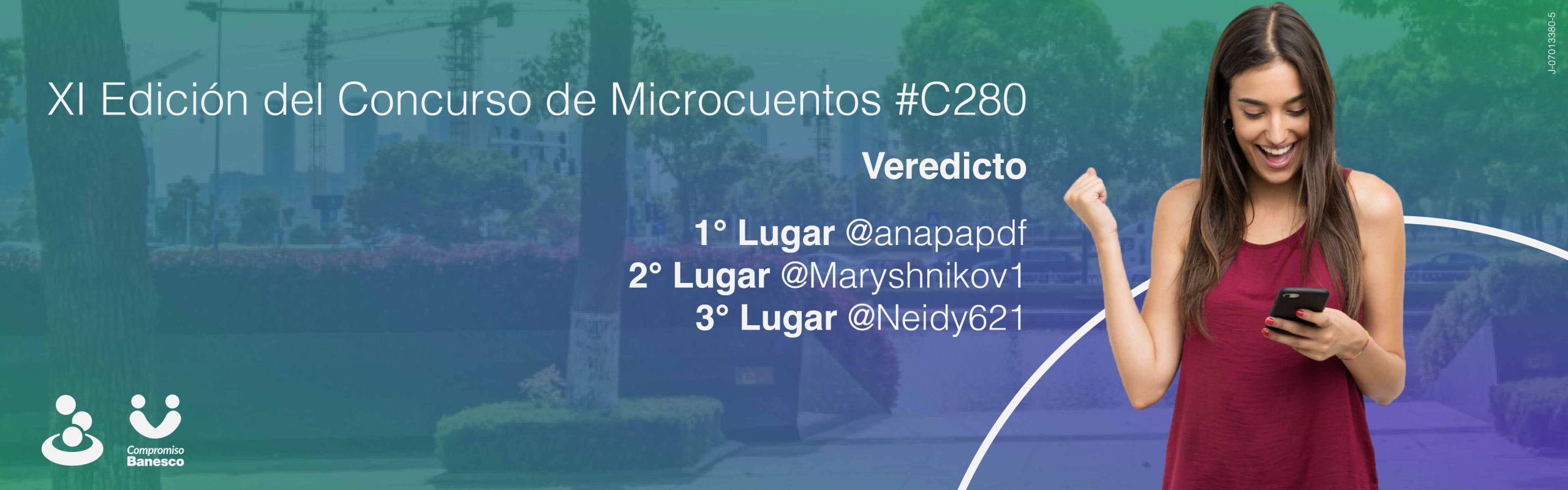 Banesco anunció los ganadores del Concurso de Microcuentos #C280