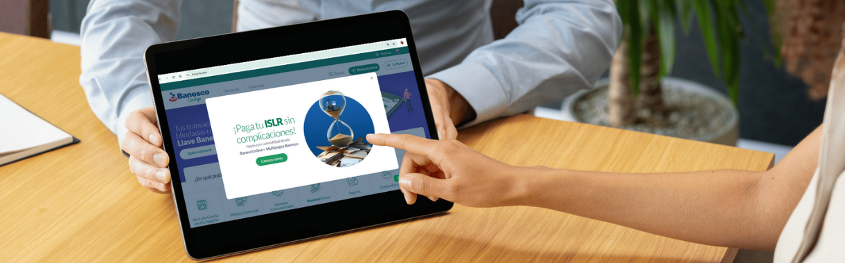 Pagar el ISLR es más fácil con Banesco