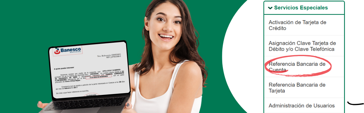 Banesco incluye nuevos datos en sus referencias bancarias