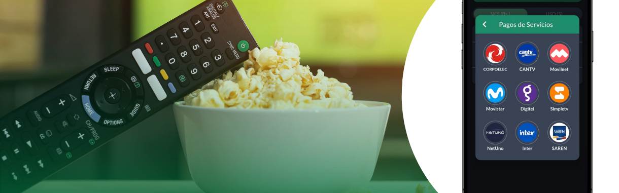 Banesco simplifica el pago de los servicios de televisión por cable