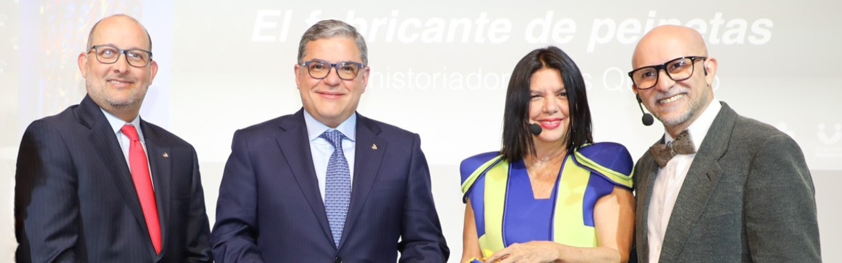 Banesco publicó el libro El fabricante de peinetas de Inés Quintero