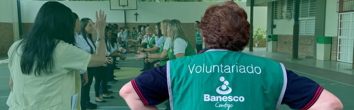 Voluntariado Banesco: 492 horas de acción social por las comunidades