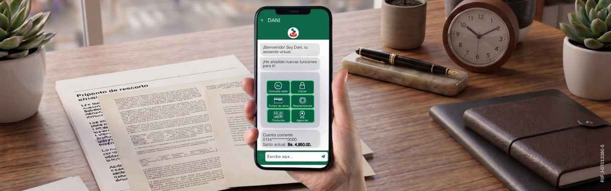 El asistente virtual de Banesco -Dani- gestiona más de 600 mil conversaciones mensuales con clientes